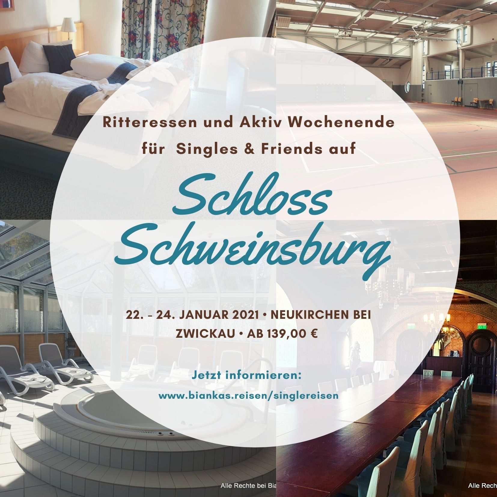>> Single Weekend Schloss Schweinsburg 
